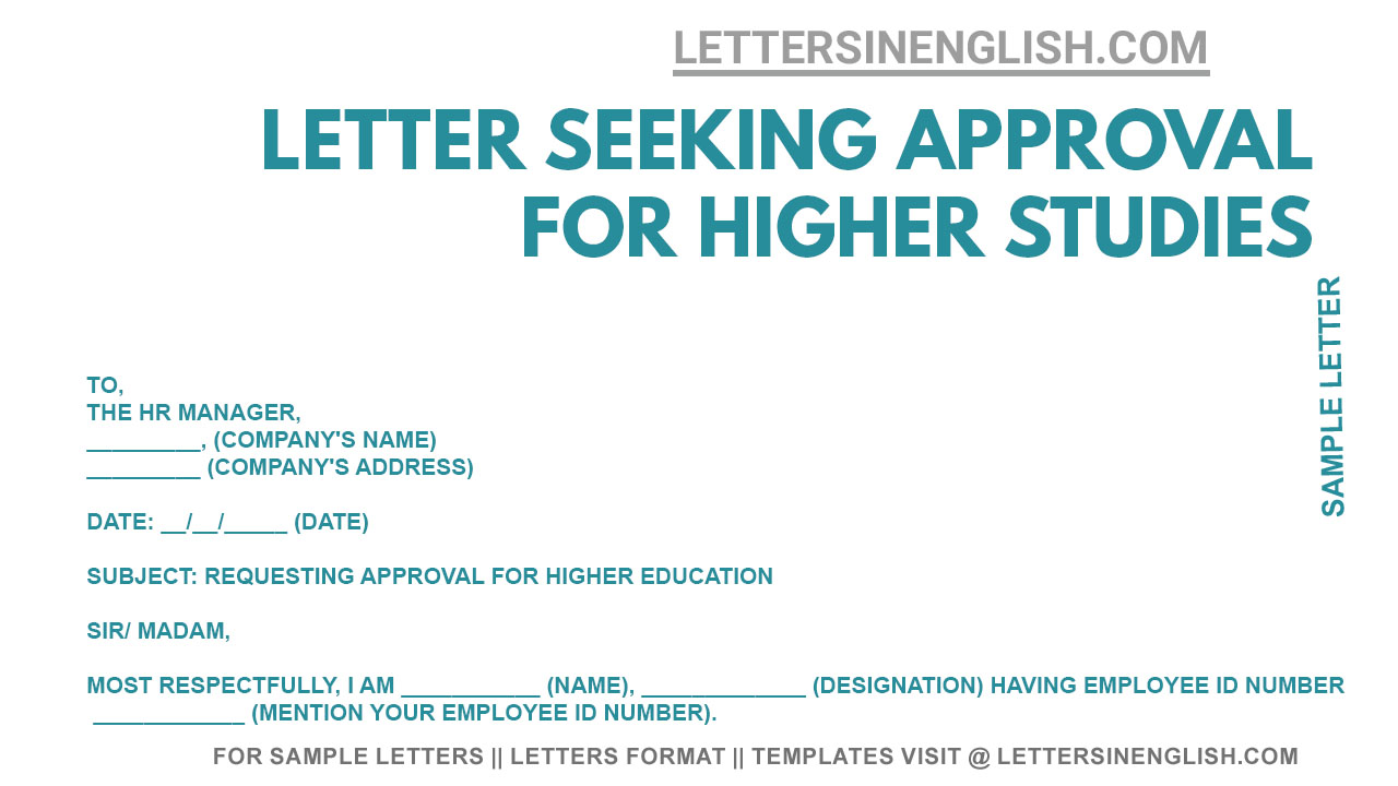 Approval Letter for Research - Sample Letter for Approval of Research