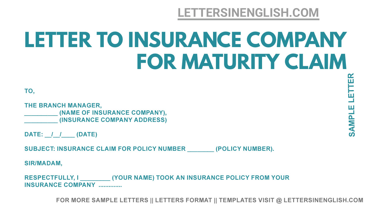 Letter For Delay In Insurance Claim - Sample Letter For Late Submission ...