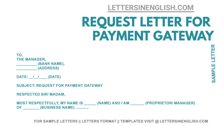 Request Letter to Sign Agreement - Sample Letter Requesting to Sign ...