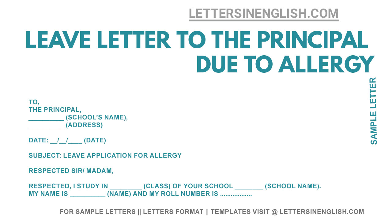 request-letter-to-the-school-principal-for-leave-due-to-allergy