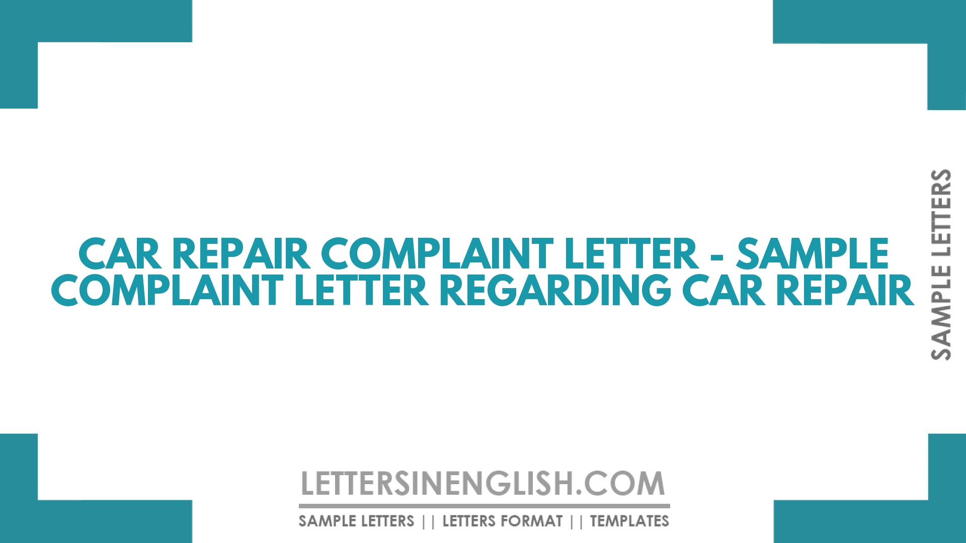 car-repair-complaint-letter-sample-complaint-letter-regarding-car