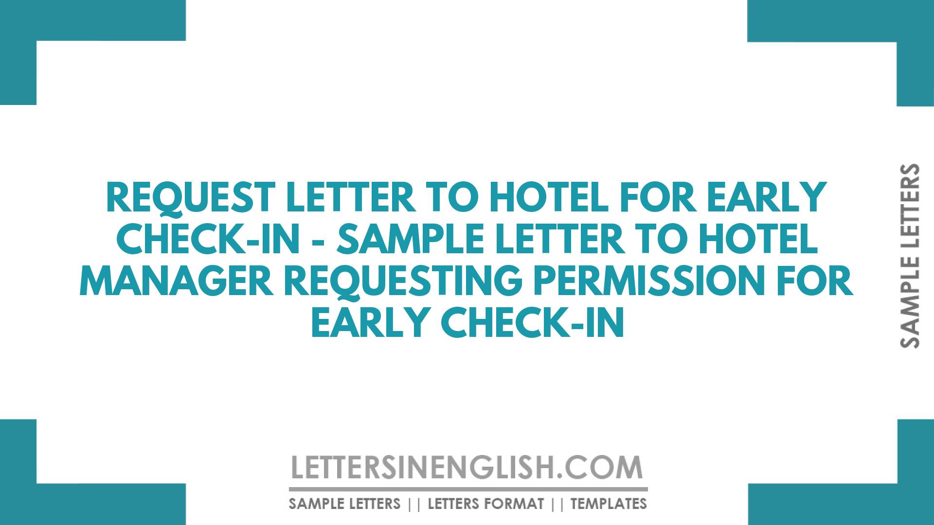 request-letter-to-hotel-for-early-check-in-sample-letter-to-hotel